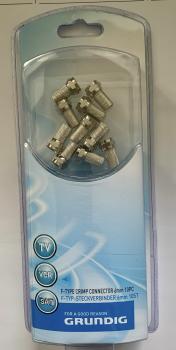 Grundig 10 x F-Stecker 6 mm